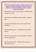 FMF ACE FINAL EXAM PREP VERSION 2 NEWEST 2025&sol;2026 ACTUAL  EXAM WITH COMPLETE QUESTIONS AND CORRECT DETAILED  ANSWERS &lpar;100&percnt; VERIFIED ANSWERS&rpar; &vert;ALREADY GRADED A&plus;&vert;  &vert;&vert;PROFESSOR VERIFIED&vert;&vert;