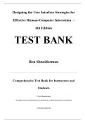Designing the User Interface Strategies for Effective Human-Computer Interaction 6th Edition Ben Shneiderman