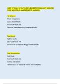 ASCP HT EXAM UPDATED 2025&sol;26 CERTIFIED QUALITY ASSURED  PASS QUESTIONS AND DEFINITIVE ANSWERS
