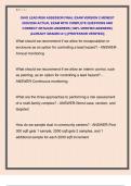 OHIO LEAD RISK ASSESSOR FINAL EXAM VERSION 2 NEWEST  2025&sol;2026 ACTUAL EXAM WITH COMPLETE QUESTIONS AND  CORRECT DETAILED ANSWERS &lpar;100&percnt; VERIFIED ANSWERS&rpar;  &vert;ALREADY GRADED A&plus;&vert; &vert;&vert;PROFESSOR VERIFIED&vert;&vert;