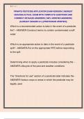 PRIVATE PESTICIDE APPLICATOR EXAM VERSION 2 NEWEST  2025&sol;2026 ACTUAL EXAM WITH COMPLETE QUESTIONS AND  CORRECT DETAILED ANSWERS &lpar;100&percnt; VERIFIED ANSWERS&rpar;  &vert;ALREADY GRADED A&plus;&vert; &vert;&vert;PROFESSOR VERIFIED&vert;&vert; 
