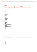ENPC Exam Prep Exam Questions With Correct Answers&period;