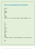 RESNet EXAM QUESTIONS WITH ANSWERS&period;