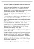 ECES CERTIFIED ENCRYPTION SPECIALIST REVIEW