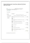 Shadow Health Transcript- Focused Exam&colon; Abdominal Pain Results&period;  Esther Park&period; NR 509 
