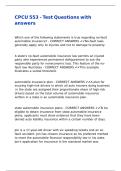 CPCU 553 - Test Questions with answers&comma;