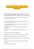 360 FOOD HANDLING COURSE &lpar;TEXAS&rpar; NEW EXAM QUESTIONS AND CORRECT ANSWERS FOR TOP PERFORMANCE