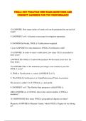 FNGLA HOT PRACTICE NEW EXAM QUESTIONS AND CORRECT ANSWERS FOR TOP PERFORMANCE