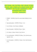 NATIONAL SKI PATROL OEC EXAM STUDY  GUIDE 2026 COMPLETE QUESTIONS WITH  CORRECT DETAILED ANSWERS &vert;&vert; 100&percnt;  GUARANTEED PASS  <LATEST VERSION> 