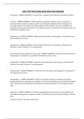 HSRT TEST PREP EXAM QUESTIONS AND ANSWERS