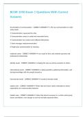 BCOR 1030 Exam 1 Questions With Correct Answers