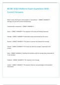 BCOR 1030 Midterm Exam Questions With Correct Answers&period;