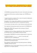 TPC 210 ELECTRICAL TROUBLESHOOTING PACKAGED EXAMS&colon;PASS YOUR EXAM WITH NEW QUESTIONS AND VERIFIED ANSWERS