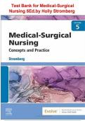 Test Bank for Medical-Surgical Nursing&comma; 5th Edition by Holly Stromberg