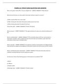PHARM 151 TOPHAT EXAM QUESTIONS AND ANSWERS