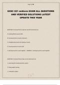 EXSC 221 midterm EXAM ALL QUESTIONS AND VERIFIED SOLUTIONS LATEST UPDATE THIS YEAR