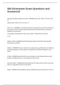 SDI Divemaster Exam Questions and Answers