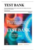 Completed Test Bank Lilleys Pharmacology for Canadian Health Care Practice 4th Edition Sealock Questions & Answers with rationales &lpar;Chapter 1-58&rpar;&excl; RATED A&plus;