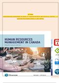 Human Resources Management in Canada &ndash; Gary Dessler&comma; 15th Canadian Edition &vert; Complete Test Bank &lpar;Chapters 1&ndash;17&comma; Verified Questions and Answers&rpar;