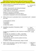 CON 3910 Practice Exam with all Correct & 100&percnt; Verified Answers &vert;Actual Complete Exam&vert; Already Graded A&plus;