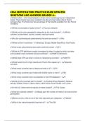 CHIA CERTIFICATION PRACTICE EXAM UPDATED QUESTIONS AND ANSWERS GRADED A&plus;