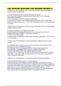 CHIA UPDATED QUESTIONS AND ANSWERS GRADED A&plus;