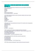 CWB LEVEL 1 EXAM SCRIPT UPDATED QUESTIONS AND ANSWERS GRADED A&plus;