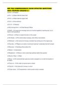 DEP PQS COMPREHENSIVE EXAM UPDATED QUESTIONS AND ANSWERS GRADED A&plus;