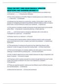 TEXAS CSR WKT CORE EXAM MANUAL UPDATED QUESTIONS AND ANSWERS GRADED A&plus;