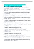 TEXAS CSR WKT STUDY GUIDE EXAM UPDATED QUESTIONS AND ANSWERS GRADED A&plus;