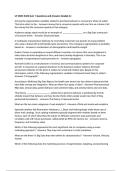 UF MMC 3420 Quiz 1 Questions and Answers Graded A&plus;