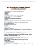 ALU 201 EXAM QUESTIONS AND CORRECT ANSWERS 100&percnt; VERIFIED&excl;&excl;
