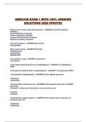 MMSC438 EXAM 1 WITH 100&percnt; VERIFIED SOLUTIONS 2026 UPDATE&excl;&excl;