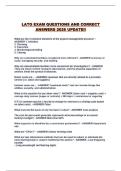 LATG EXAM QUESTIONS AND CORRECT ANSWERS 2026 UPDATE&excl;&excl;