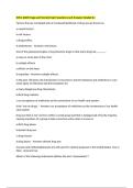 SOCL 4465 Drugs and Society Exam Questions and Answers Graded A&plus;