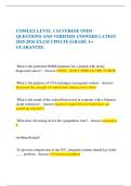 COMLEX LEVEL 1 SAVERESE OMM QUESTIONS AND VERIFIED ANSWERS LATEST 2025-2026 EXAM UPDATE &vert;GRADE A&plus; GUARANTEE