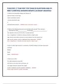 TCAR-POST TEST REAL EXAM QUESTIONS AND CORRECT ANSWERS ALREADY GRADED A&plus; 1&period; Helmets and automobile airbags work because th