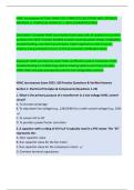HVAC Journeyman ACTUAL EXAM 2025 COMPLETE QUESTIONS WITH DETAILED  ANSWERS &vert;&vert; VERIFIED & UPDATED &vert;&vert; 100&percnt; GUARANTEED PASS  