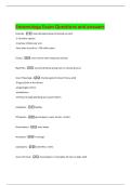 Entomology Exam Questions and answers 