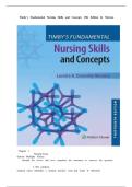 TEST BANK FOR Timby's Fundamental Nursing Skills and Concepts Thirteenth&comma; North American Edition by Loretta A Donnelly-Moreno&comma; Barbara K&period; Timby ISBN&colon;978-1975220778 ALL CHAPTERS COVERED YOUR ULTIMATE GUIDE 100&percnt; VERIFIED A&plus; GRADE ASSURED&excl;&excl;&excl;&excl;&excl;&excl;&excl;&excl; NEW 