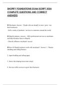 SHOPIFY FOUNDATIONS EXAM SCRIPT 2026 COMPLETE QUESTIONS AND CORRECT ANSWERS
