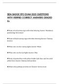 SIDA BADGE SFO EXAM 2025 QUESTIONS WITH VERIFIED CORRECT ANSWERS GRADED A&plus;