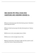 SIDA BADGE SFO FINAL EXAM 2026 QUESTIONS AND ANSWERS GRADED A&plus;