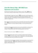 Give Me Liberty&excl; &lpar;Pgs&period; 289-300&rpar; Exam  Questions and answers 