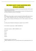 F60 TORCH SAFETY EXAM QUESTIONS WITH DETAILED ANSWERS&period;pdf
