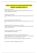 FDNYC G60 PRACTICE EXAM QUESTIONS WITH CORRECT ANSWERS RATED A&plus;&period;