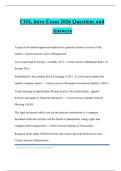 CISI&comma; intro Exam 2026 Questions and Answers