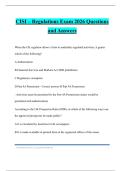 CISI &ndash; Regulations Exam 2026 Questions and Answers