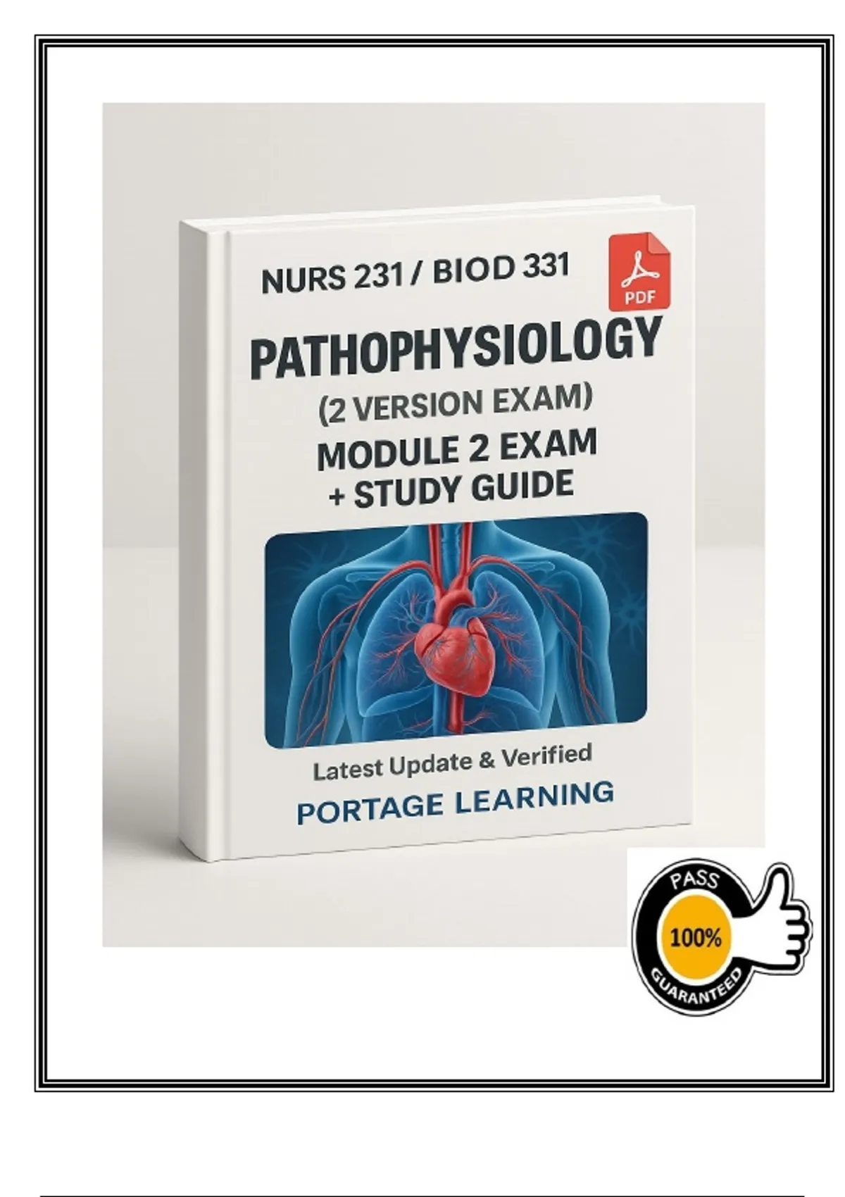 BIOD 331 Pathophysiology – Module 2 Exam (Portage Learning, 2025 ...