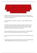 FDNY Z51 WRITTEN EXAM ACTUAL EXAM 2 VERSIONS &lpar;VERSION A AND B&rpar; COMPLETE 400 QUESTIONS WITH DETAILED VERIFIED ANSWERS ALREADY GRADED A&plus;&period;